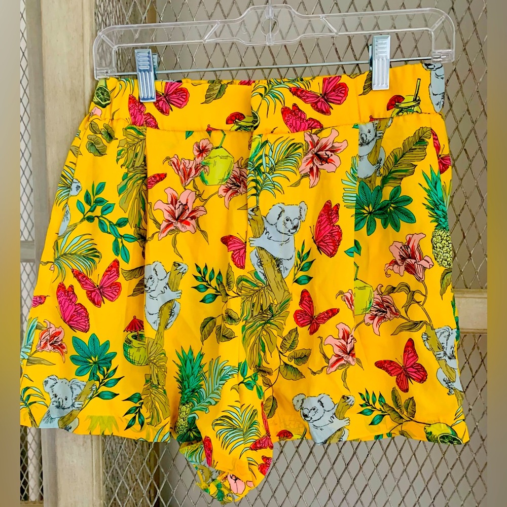 Zara printed shorts sz S